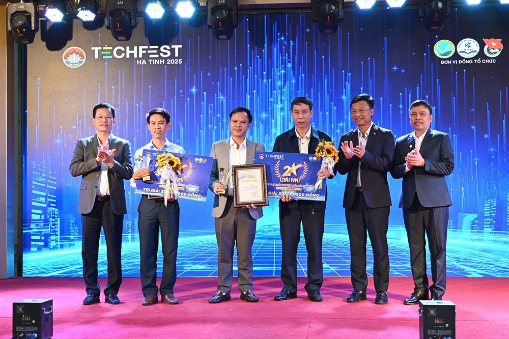 Giảng viên Trường Đại học Hà Tĩnh xuất sắc giành Giải Nhì Cuộc thi Khởi nghiệp, Đổi mới sáng tạo tỉnh năm 2025