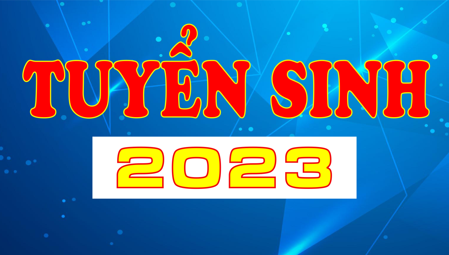 2023 tuyensinh
