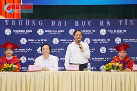 dai hoc ha tinh phai la trung tam dao tao nhan luc chat luong cao
