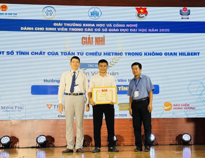 Giai thuong SV NCKH 2025 1