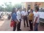 CBGV và HSSV Trường Đại học Hà Tĩnh nô nức đi bầu cử