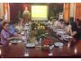 Trường Đại học Savannakhet thăm và làm việc với Trường Đại học Hà Tĩnh