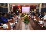 Lãnh đạo tỉnh Bolykhămxay sang chúc Tết cổ truyền tập thể cán bộ, giảng viên Trường Đại học Hà Tĩnh