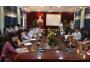 Trường Đại học Hồng Đức thăm và làm việc với Trường Đại học Hà Tĩnh