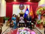 Lãnh đạo Trường Đại học Hà Tĩnh thăm, chúc mừng Tổng Lãnh sự quán Lào tại Đà Nẵng nhân kỷ niệm 47 năm Quốc khánh Nước CHDCND Lào