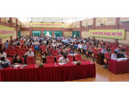 Trường Đại học Hà Tĩnh tổ chức học tập, quán triệt Nghị quyết Hội nghị Trung ương 7 khóa XII