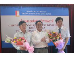 Khai giảng lớp Cao học chuyên ngành Quản trị kinh doanh
