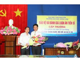 NCS Võ Văn Hùng bảo vệ thành công luận án tiến sỹ