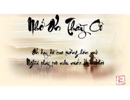 Nhớ ơn Thầy, Cô!