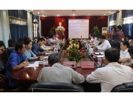 Đoàn công tác tỉnh Bôlykhamxay làm việc với các đơn vị đào tạo Lưu học sinh Lào trên địa bàn tỉnh Hà Tĩnh năm 2019