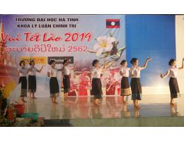 Vui Tết Lào 2019 tại Khoa Lý luận chính trị, Trường Đại học Hà Tĩnh