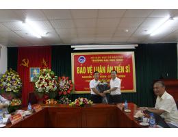NCS. Lê Đức Minh – Giảng viên khoa Sư phạm bảo vệ thành công Luận án Tiến sĩ