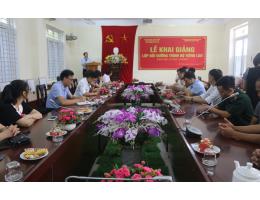 Trường Đại học Hà Tĩnh đào tạo, bồi dưỡng nâng cao trình độ tiếng Lào cho cán bộ trên cả nước