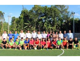 Cán bộ, giảng viên Trường Đại học Hà Tĩnh giao lưu thể thao tại Quảng Bình