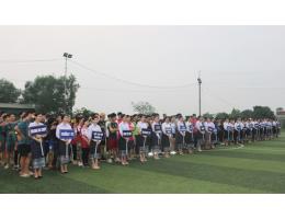 Khai mạc giải bóng đá, bóng chuyền chào mừng Kỷ niệm 44 năm ngày Quốc khánh nước CHDCND Lào