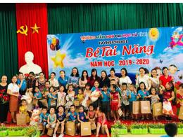Trường Mầm non - Đại học Hà Tĩnh tổ chức hội thi “Bé Tài Năng” năm học 2019-2020