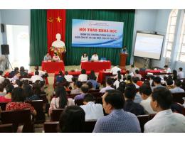 Hội thảo khoa học “Đánh giá chương trình đào tạo giữa chu kỳ và sau một chu kỳ thực hiện”