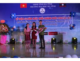 Trường Đại học Hà Tĩnh tổ chức kỷ niệm 45 năm ngày Quốc khánh nước CHDCND Lào