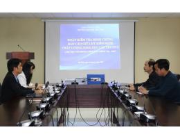 Kiểm tra công tác rà soát, hoàn thiện báo cáo giữa kỳ kiểm định chất lượng giáo dục cấp trường đối với tiêu chuẩn về người học