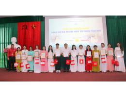 Trường Đại học Hà Tĩnh tổ chức cuộc thi thuyết trình: “Sách mở ra trước mắt tôi chân trời mới”