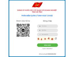 Đảng bộ Trường Đại học Hà Tĩnh ứng dụng phần mềm quản lý sinh hoạt chi bộ