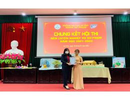 Khoa Sư phạm tổ chức thành công Hội thi Nghiệp vụ sư phạm năm học 2021- 2022