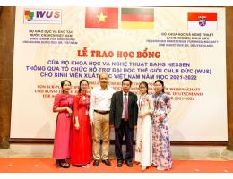Sinh viên Trường Đại học Hà Tĩnh vinh dự được nhận học bổng Hensen của CHLB Đức