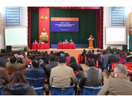 Đảng bộ Trường Đại học Hà Tĩnh: Tổng kết công tác Đảng năm 2017