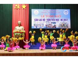Gần 200 trẻ hoàn thành “Tiền Tiểu học” tại Đại học Hà Tĩnh
