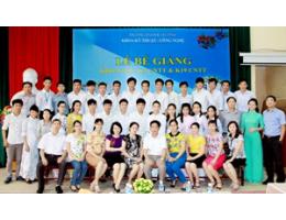 Khoa Kỹ thuật – Công nghệ tổ chức Lễ bế giảng khóa học K4CNTT và K19CNTT
