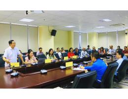 Trường Đại học Hà Tĩnh đón và làm việc với đoàn công tác Khoa Triết học, Trường Đại học Khoa học Xã hội và Nhân văn, Đại học Quốc gia Hà Nội
