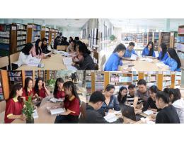 Thư viện Trường Đại học Hà Tĩnh: Không gian học tập chung và đổi mới sáng tạo của sinh viên