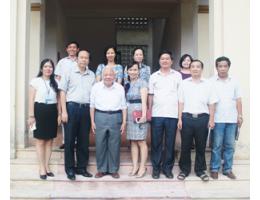 GS.VS Nguyễn Văn Hiệu thăm và làm việc với Trường Đại học Hà Tĩnh