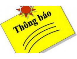 Thông báo tuyển sinh lớp 10 Trung học phổ thông năm 2016
