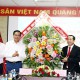 Đồng chí Chủ tịch UBND tỉnh thăm, chúc mừng các thầy, cô giáo Trường Đại học Hà Tĩnh nhân kỷ niệm 40 năm Ngày Nhà giáo Việt Nam
