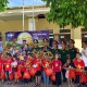 Hội Sinh viên Trường Đại học Hà Tĩnh mang Tết Trung thu sớm đến với trẻ em vùng biên