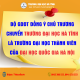 Bộ GDĐT đồng ý chủ trương chuyển Trường ĐH Hà Tĩnh là trường Đại học thành viên của Đại học Quốc gia Hà Nội